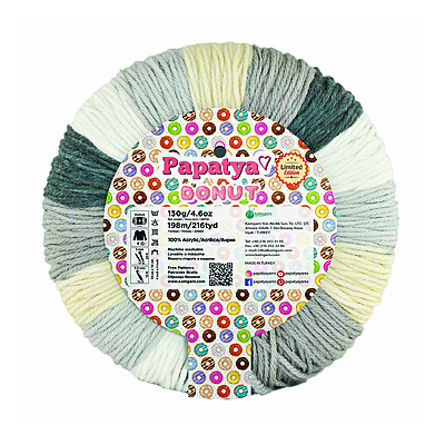 Lana Donut Col 107  Paquete X 4 Ovillos X 130 Gramos