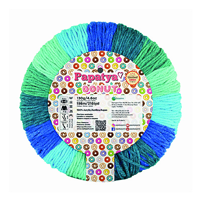 Lana Donut Col 104  Paquete X 4 Ovillos X 130 Gramos