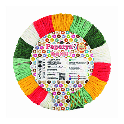 Lana Donut Col 103  Paquete X 4 Ovillos X 130 Gramos