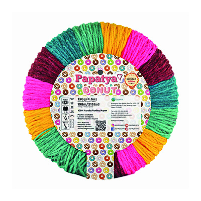 Lana Donut Col 102  Paquete X 4 Ovillos X 130 Gramos
