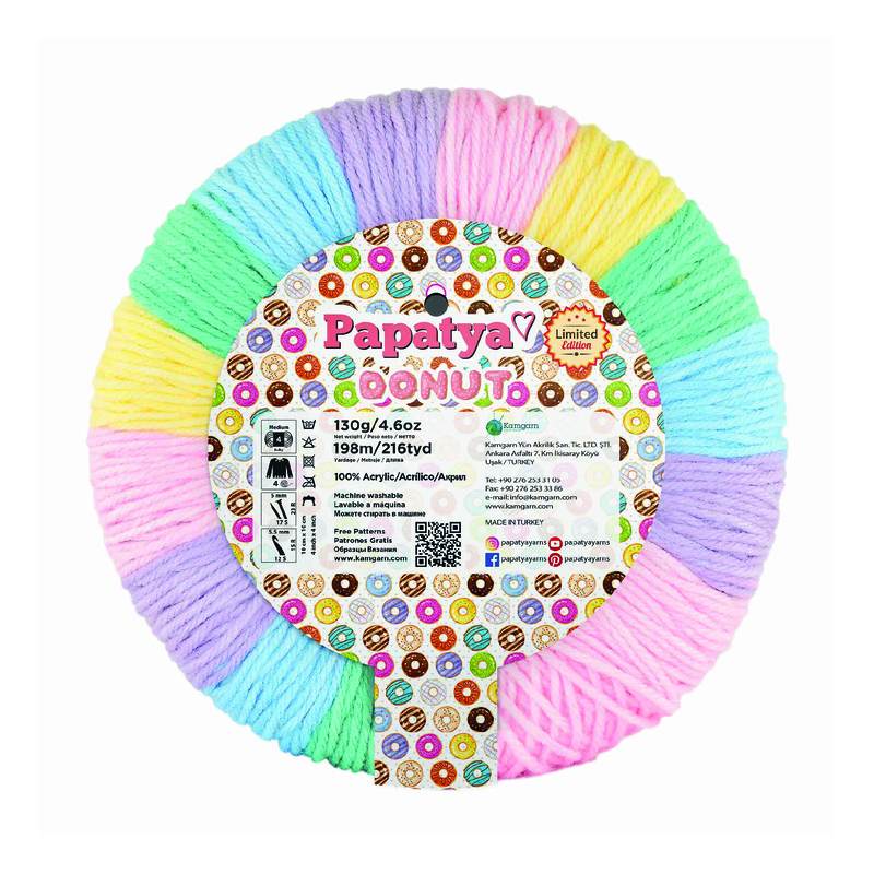 Lana Donut Col 101 Paquete X 4 Ovillos X 130 Gramos Lana Donut Col 101 Paquete X 4 Ovillos X 130 Gramos