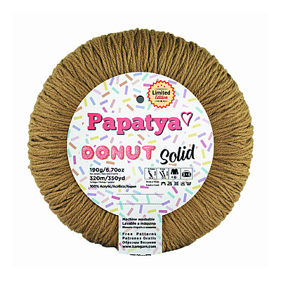 Lana Donut Solid Col 109  Paquete X 3 Ovillos X 190 Gramos