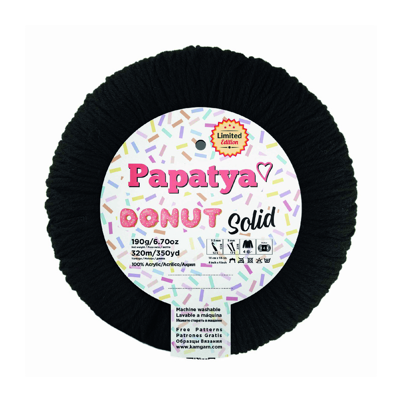 Lana Donut Solid Col 108  Paquete X 3 Ovillos X 190 Gramos Lana Donut Solid Col 108  Paquete X 3 Ovillos X 190 Gramos