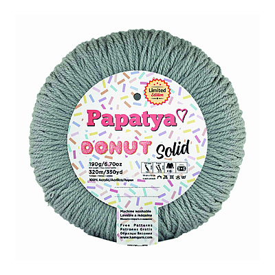 Lana Donut Solid Col 111 Paquete X 3 Ovillos X 190 Gramos