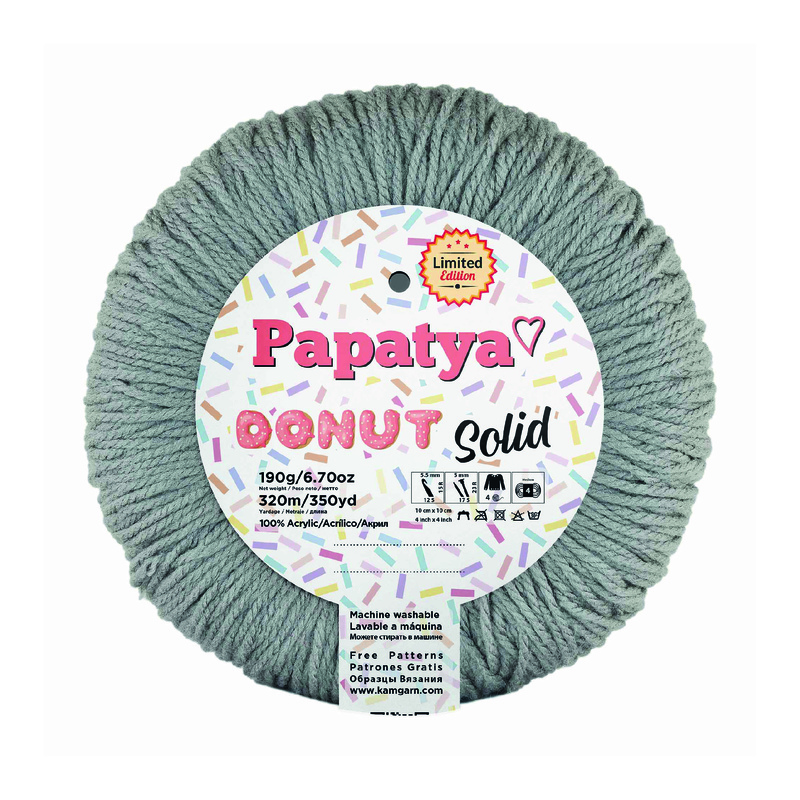 Lana Donut Solid Col 111 Paquete X 3 Ovillos X 190 Gramos Lana Donut Solid Col 111 Paquete X 3 Ovillos X 190 Gramos