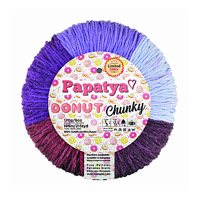 Lana Donut Chunki Col 006 Paquete X 3 Ovillos X 170 Gramos Lana Donut Chunki Col 006 Paquete X 3 Ovillos X 170 Gramos