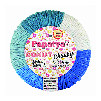 Lana Donut Chunki Col 005  Paquete X 3 Ovillos X 170 Gramos