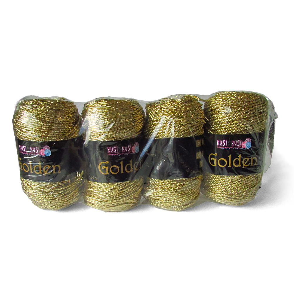 Lana Golden Dorada  Paquete X 4 ovillos X 50 Gramos