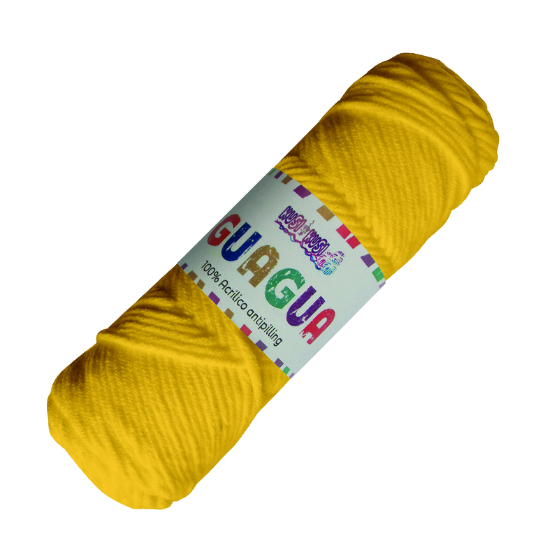 Lana Guagua Color 1251 Amarillo Paquete X 5 Ovillos X 100 Gramos Lana Guagua Color 1251 Amarillo Paquete X 5 Ovillos X 100 Gramos
