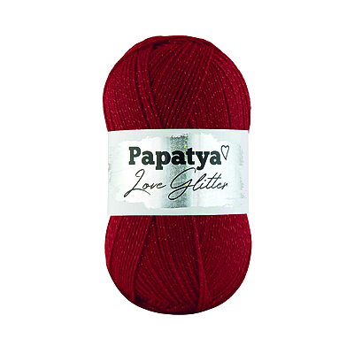 Lana Acrílica Love Glitter 03080 Paquete X 5 ovillos X 100 gramos