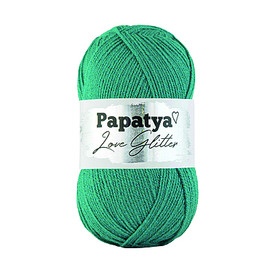 Lana Acrílica Love Glitter 06550 Paquete X 5 ovillos X 100 gramos