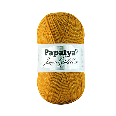 Lana Acrílica Love Glitter 08750 Paquete X 5 ovillos X 100 gramos