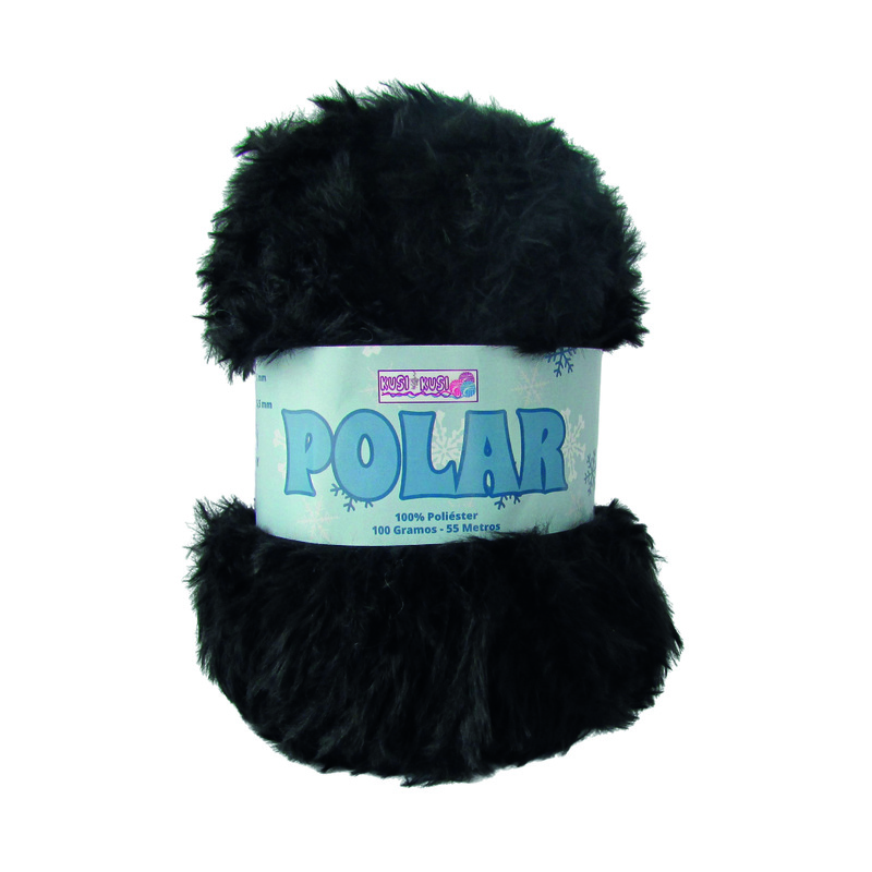 Lana Polar Color 04 Negro Paquete x 5 Ovillos x 100 Gramos Lana Polar Color 04 Negro Paquete x 5 Ovillos x 100 Gramos