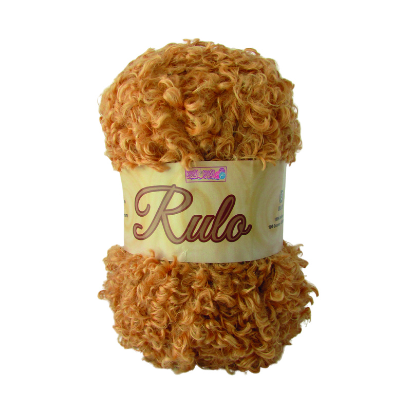 Lana Rulo Color 405 Café Claro Paquete x 5 Ovillos x 100 Gramos Lana Rulo Color 405 Café Claro Paquete x 5 Ovillos x 100 Gramos