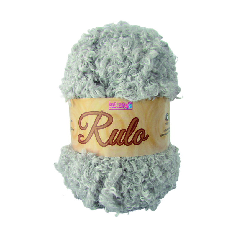 Lana Rulo Color 401 Gris Claro Paquete x 5 Ovillos x 100 Gramos Lana Rulo Color 401 Gris Claro Paquete x 5 Ovillos x 100 Gramos