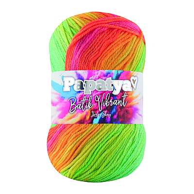 Lana Batik Vibrant Col 11 Paquete X 5 Ovillos X 100Gramos