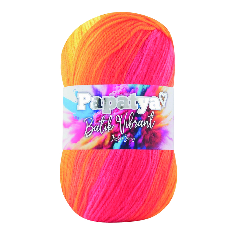 Lana Batik Vibrant Col 12 Paquete X 5 Ovillos X 100Gramos Lana Batik Vibrant Col 12 Paquete X 5 Ovillos X 100Gramos