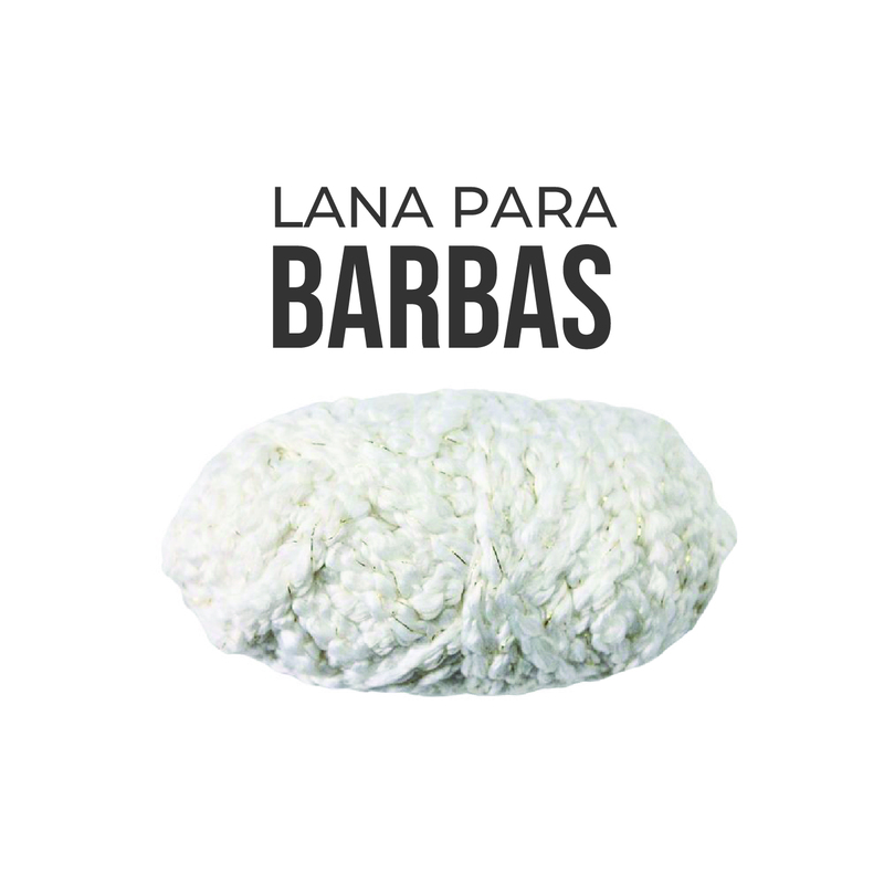 Lana Para Barbas X 85Gr Paquete X 2Ovillos X 85Gramos
