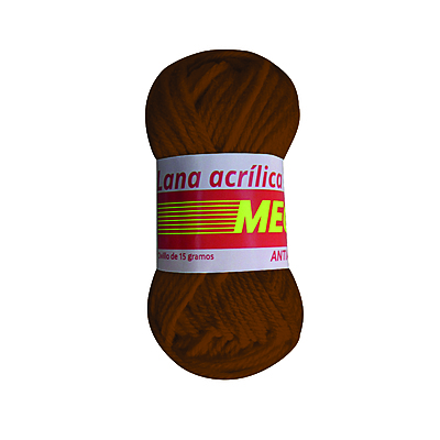 Lana Escolar Mega 14 Café Paquete X 10 Ovillos X 15 Gramos