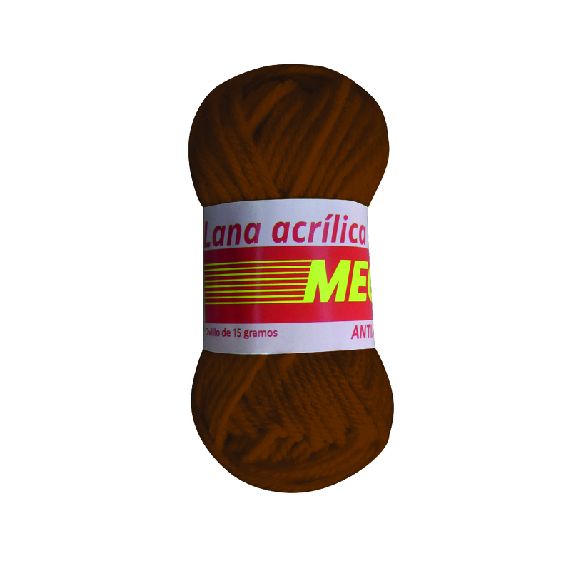 Lana Escolar Mega 14 Café Paquete X 10 Ovillos X 15 Gramos Lana Escolar Mega 14 Café Paquete X 10 Ovillos X 15 Gramos
