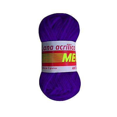 Lana Escolar Mega 28 Uva Paquete X 10 Ovillos X 15 Gramos