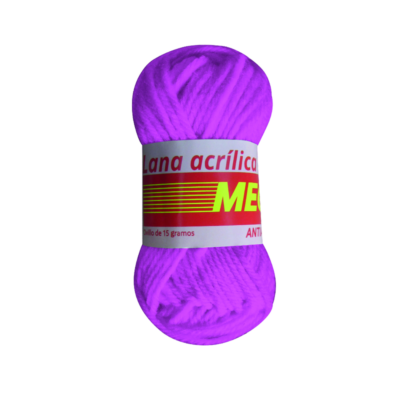 Lana Escolar Mega 78 Rosado Vivo Paquete X 10 Ovillos X 15 Gramos