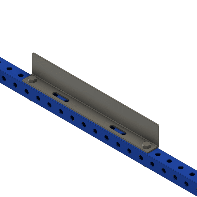 23" L Shaped Bracket - Black