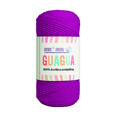 Lana Guagua Color 1166 Fucsia Paquete X 5 Ovillos X 100 Gramos