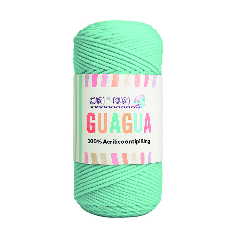 Lana Guagua Color 1198 Verde Menta Paquete X 5 Ovillos X 100 Gramos Lana Guagua Color 1198 Verde Menta Paquete X 5 Ovillos X 100 Gramos