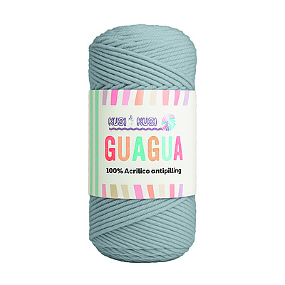 Lana Guagua Color 1026 Gris Claro Paquete X 5 Ovillos X 100 Gramos