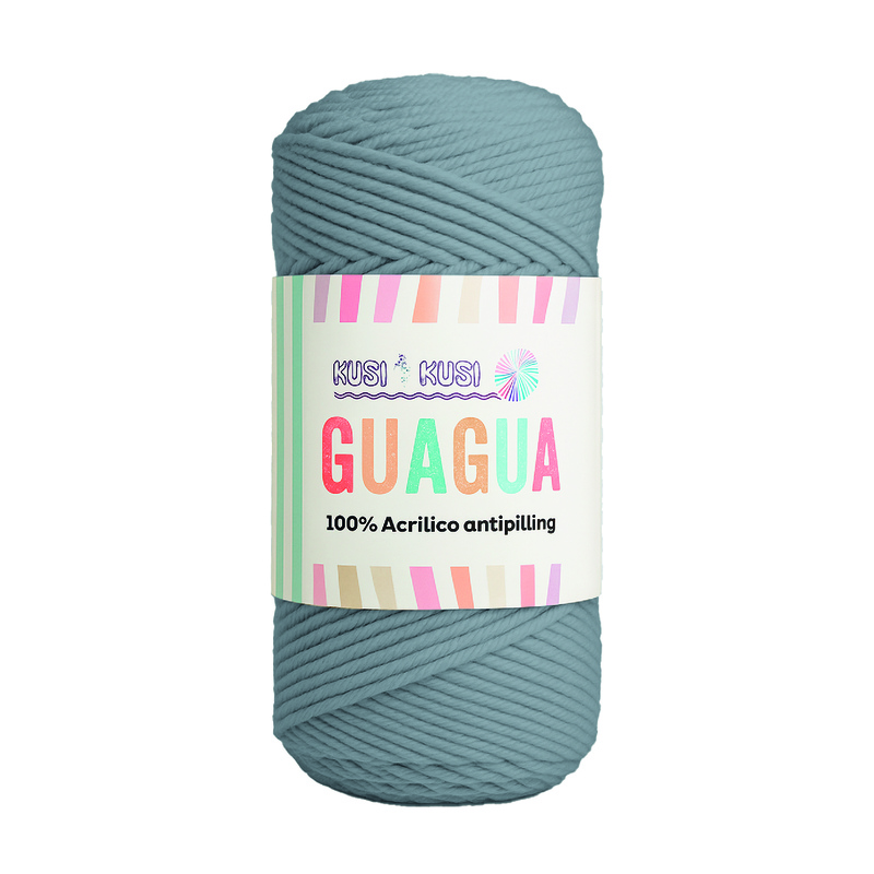 Lana Guagua Color 1271 Gris Medio Paquete X 5 Ovillos X 100 Gramos Lana Guagua Color 1271 Gris Medio Paquete X 5 Ovillos X 100 Gramos