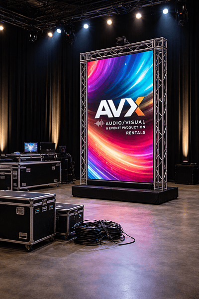 LED Screen Large Tall Tower