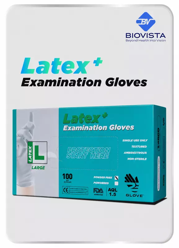 Latex Gloves - Large