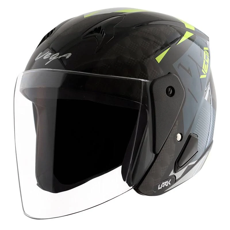 VEGA LARK TWIST DULL BLACK NEON YELLOW C/V (L)