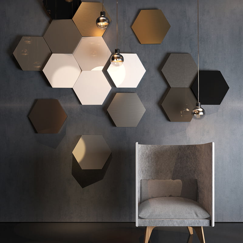 KRONOSPAN ALUMINIUM-BRUSHED ALUMINIUM/18.7mm