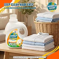 Laundry Liquid Detergent Lemon Caribbean Clean 2kgs. 1/6