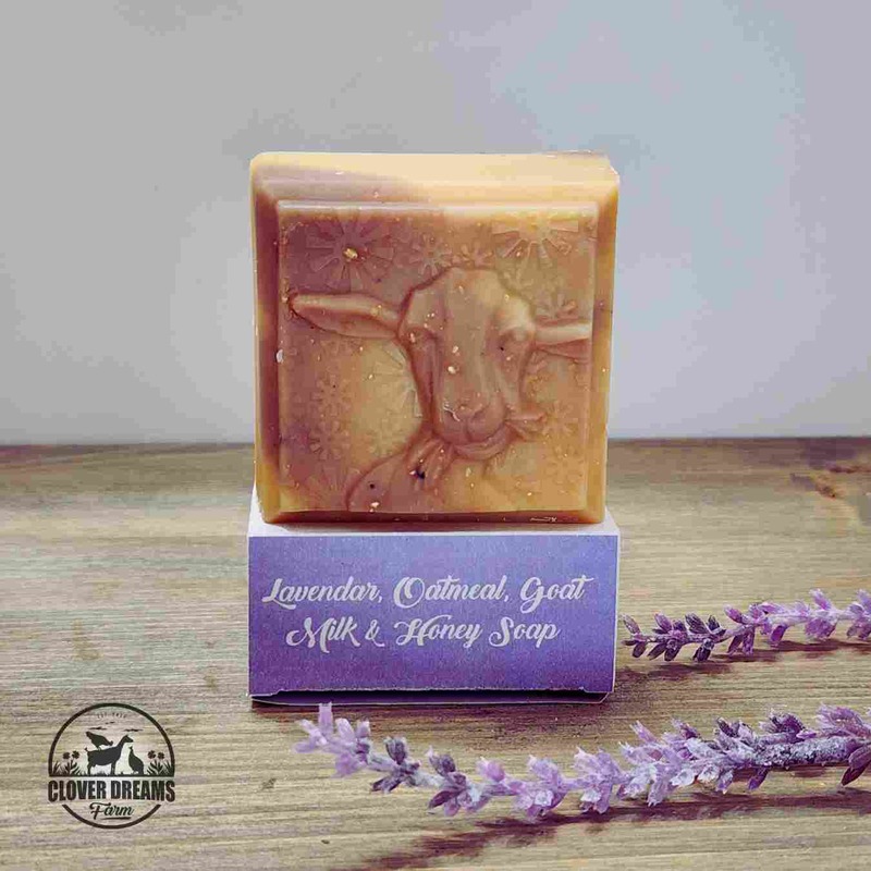 Lavender, Oatmeal, Goat Milk & Honey Soap Lavender, Oatmeal, Goat Milk & Honey Soap
