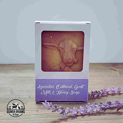 Lavender, Oatmeal, Goat Milk & Honey Soap Lavender, Oatmeal, Goat Milk & Honey Soap