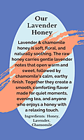 Lavender honey Lavender honey