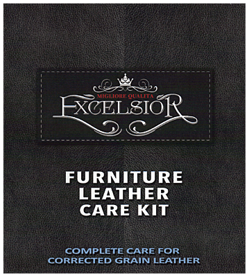 Excelsior Leather Care Kit -Corrected grain Excelsior Leather Care Kit -Corrected grain