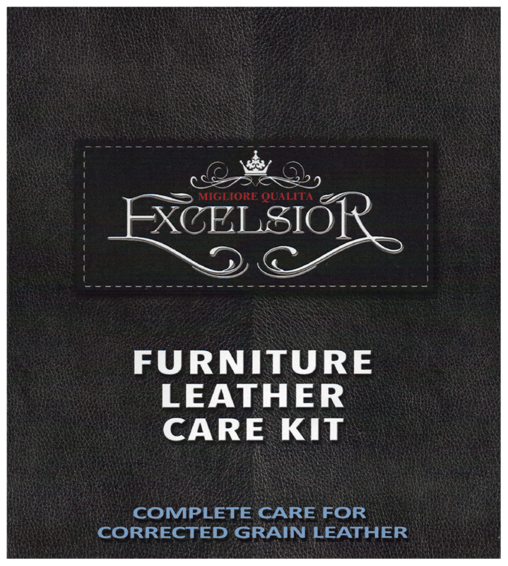 Excelsior Leather Care Kit -Corrected grain Excelsior Leather Care Kit -Corrected grain