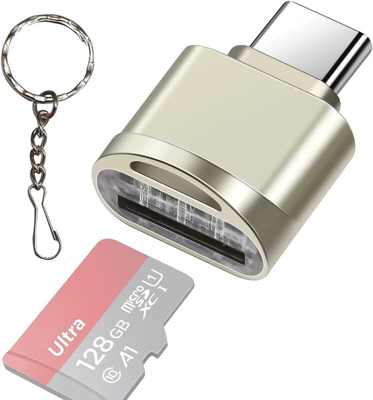 Lecteur de carte OTG Micro SD Mini USB , compatible avec ordinateur portable, tablette, smartphone