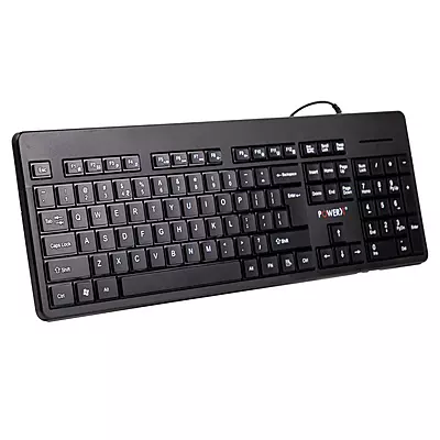 POWER X USB WIRED KEYBOARD + MOUSE COMBO MODEL- PWX-CHOCOBYTE-1000