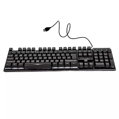 POWER X USB WIRED KEYBOARD MODEL- PWX-VIVIDGLOW-500