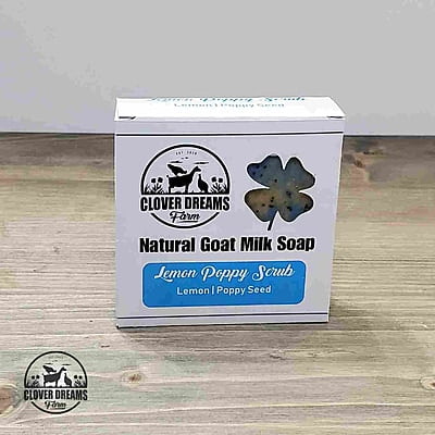 Lemon & Poppy Seed Scrub Soap Lemon & Poppy Seed Scrub Soap