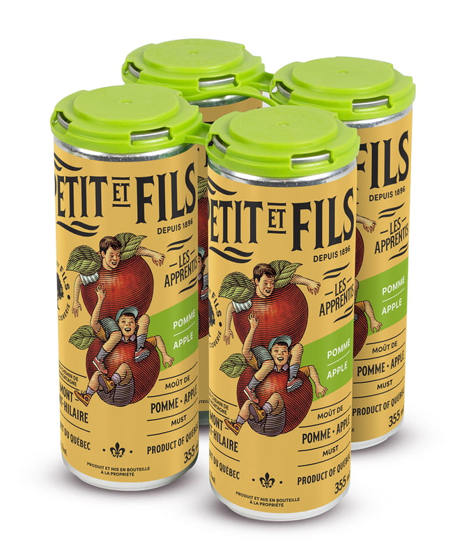 Moût de Pomme 355 ML (ensemble de 4) Moût de Pomme 355 ML (ensemble de 4)