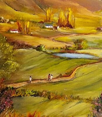 Lesotho Mountains by Sue Eksteen