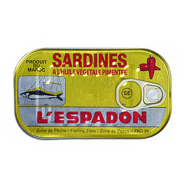 25248     Lespadon Chilli 125g X 50