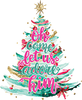 Let Us Adore him Tree Let Us Adore him Tree