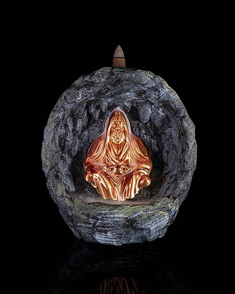 Levitation Backflow Burner